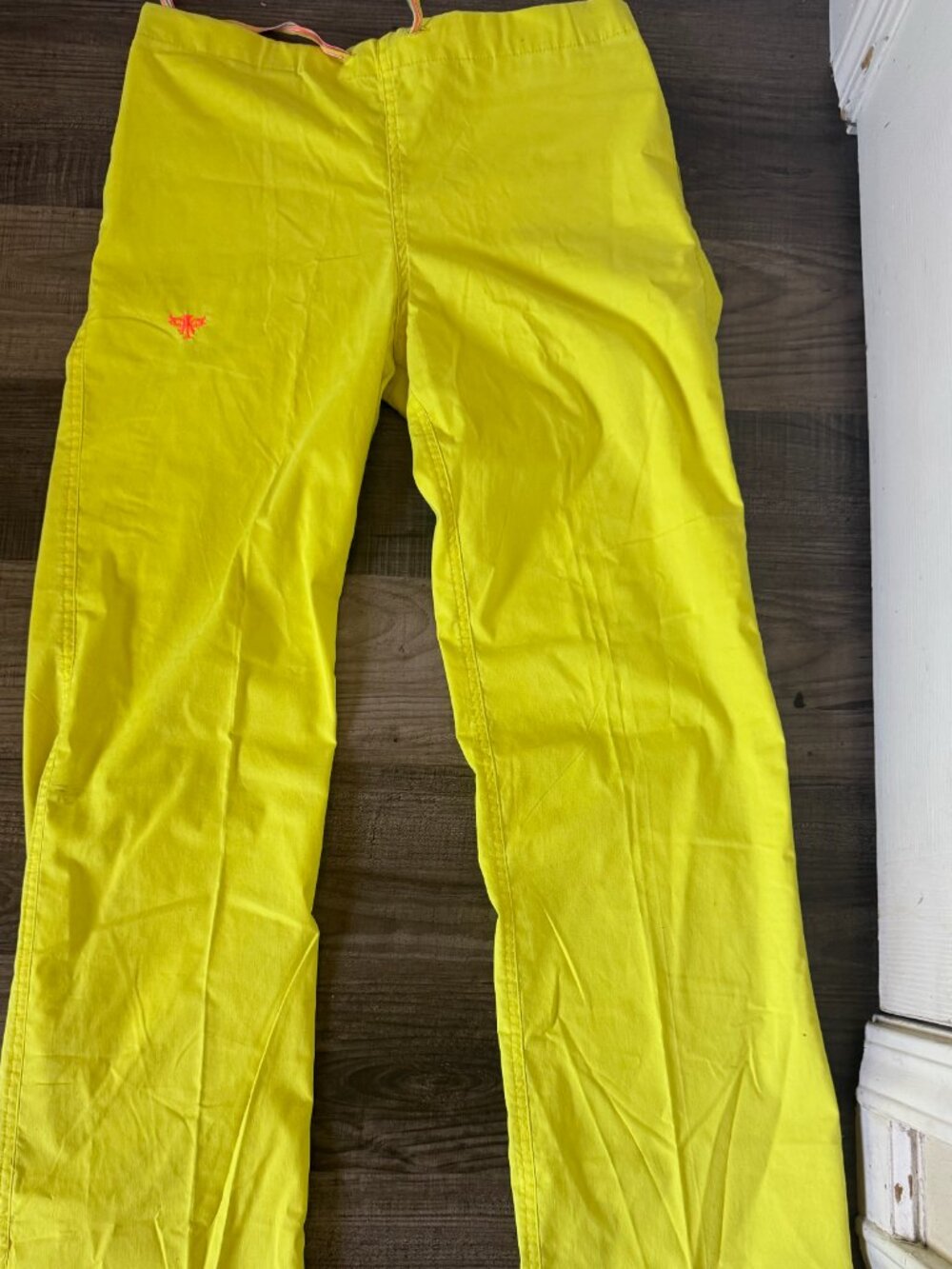 Med Couture Scrubs  Bright Neon Yellow Nursing Scrub Pants
